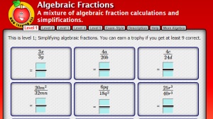 Algebraic Fractions