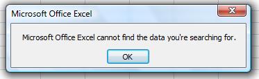 cannot find the data you are looking for